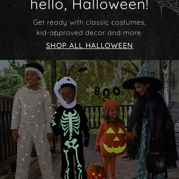 TWO Pottery Barn Kids Glow in the Dark PUMPKIN costumes: Sizes: 2T and 4-6 Kids - Picture 3 of 4